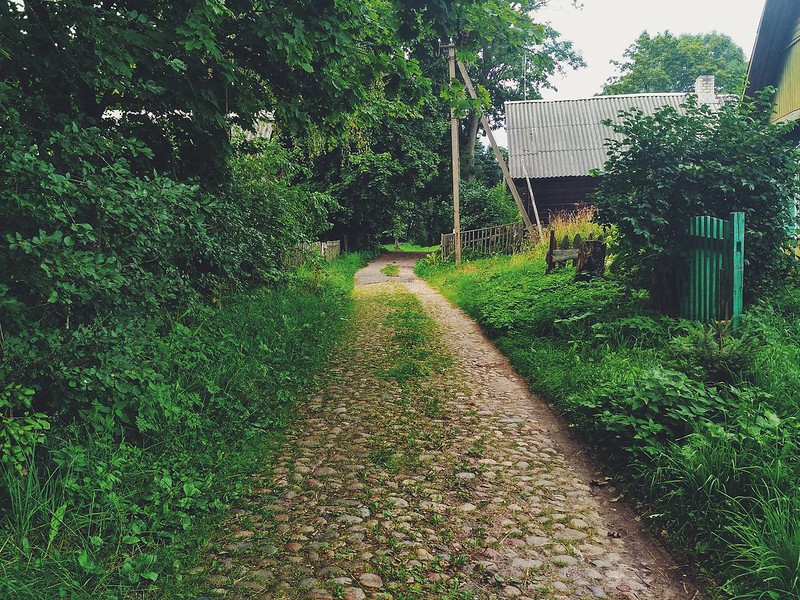 Stone road