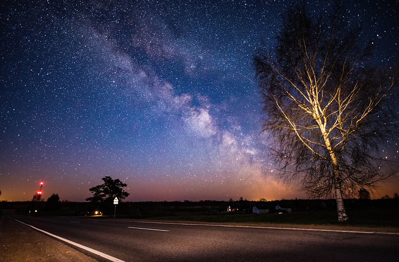 Milky Way in Belarus